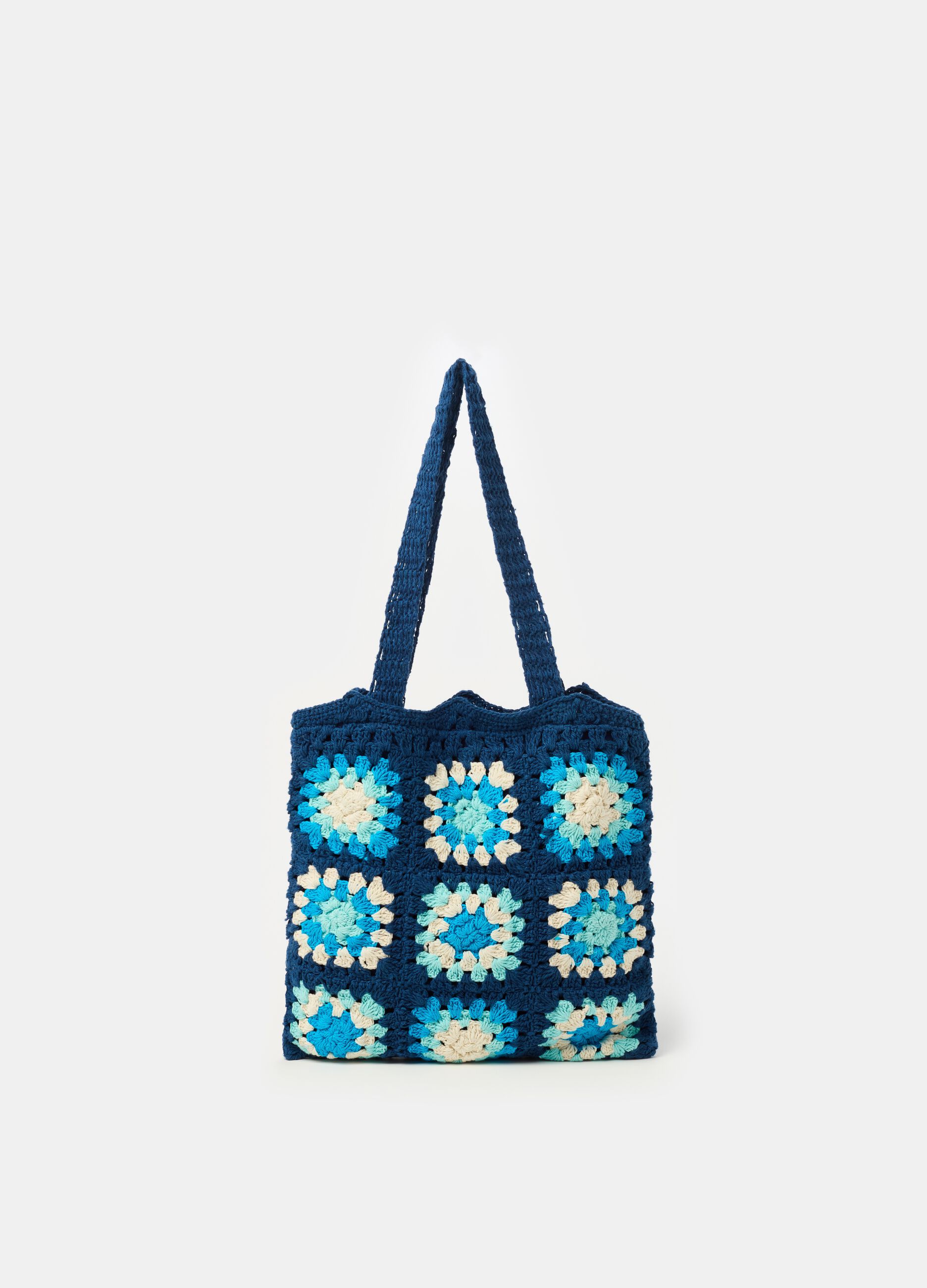 Ovs Borsa in cotone crochet