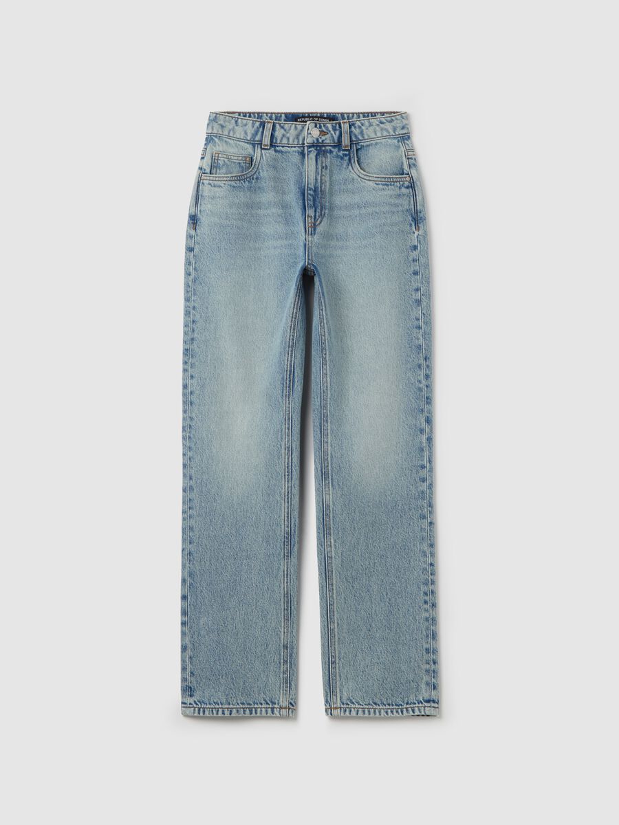 Five-pocket,straight-fit jeans_4