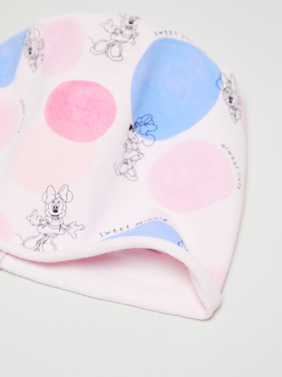 Berretto in French Terry con stampa Minnie _2