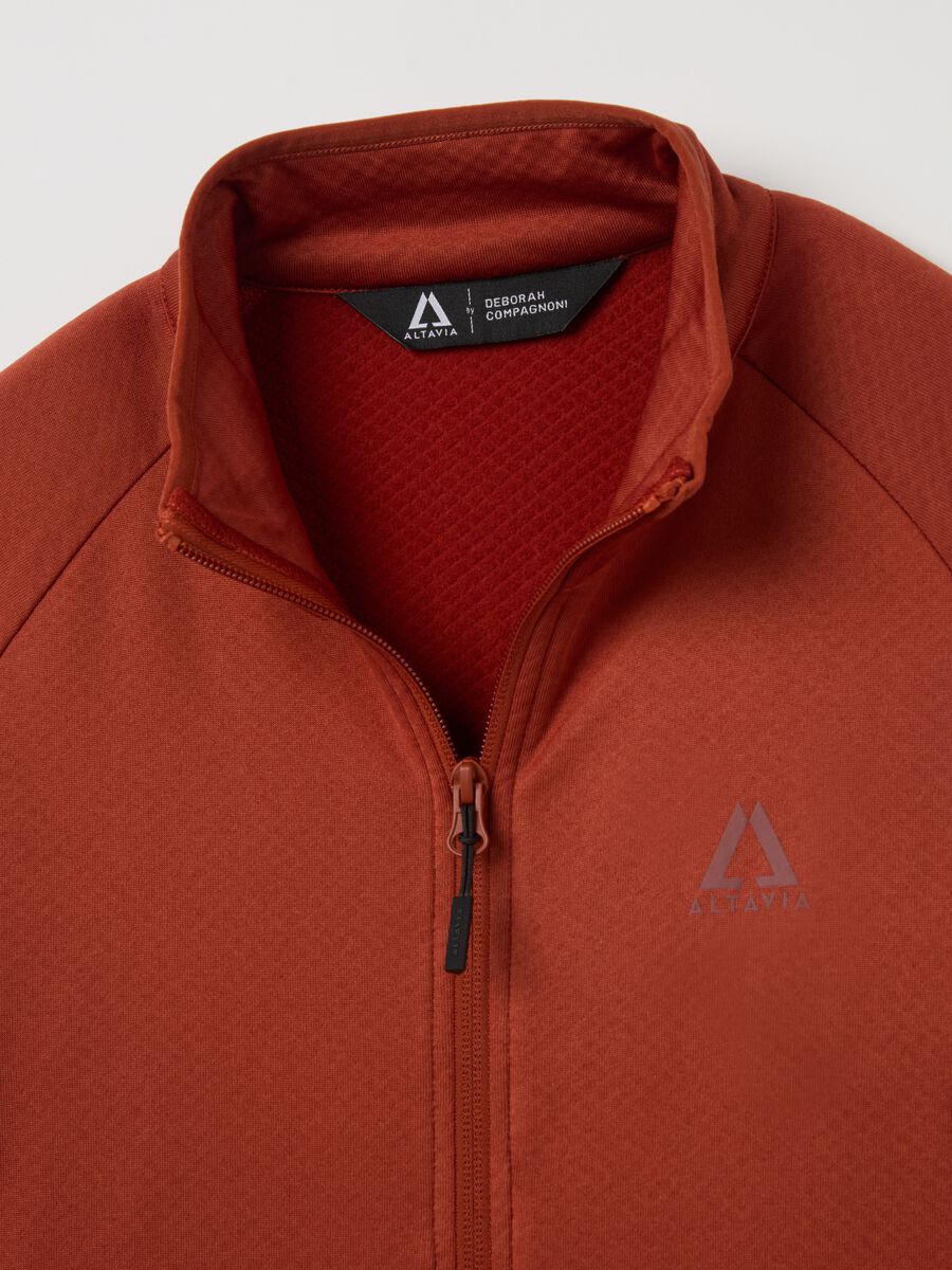ALTAVIA WITH DEBORAH COMPAGNONI full-zip waffle fleece_6