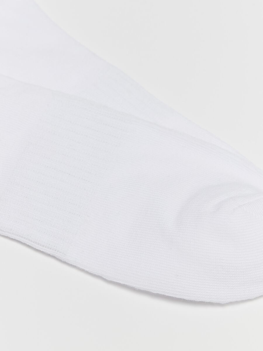 Three-pair pack short solid colour socks_1