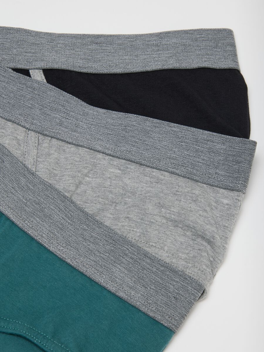 Tripack slip in cotone elasticizzato multicolor regular fit_5