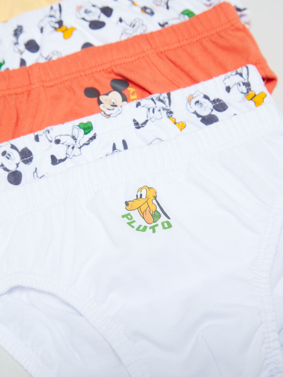 Set cinque slip in cotone stampa Topolino_2