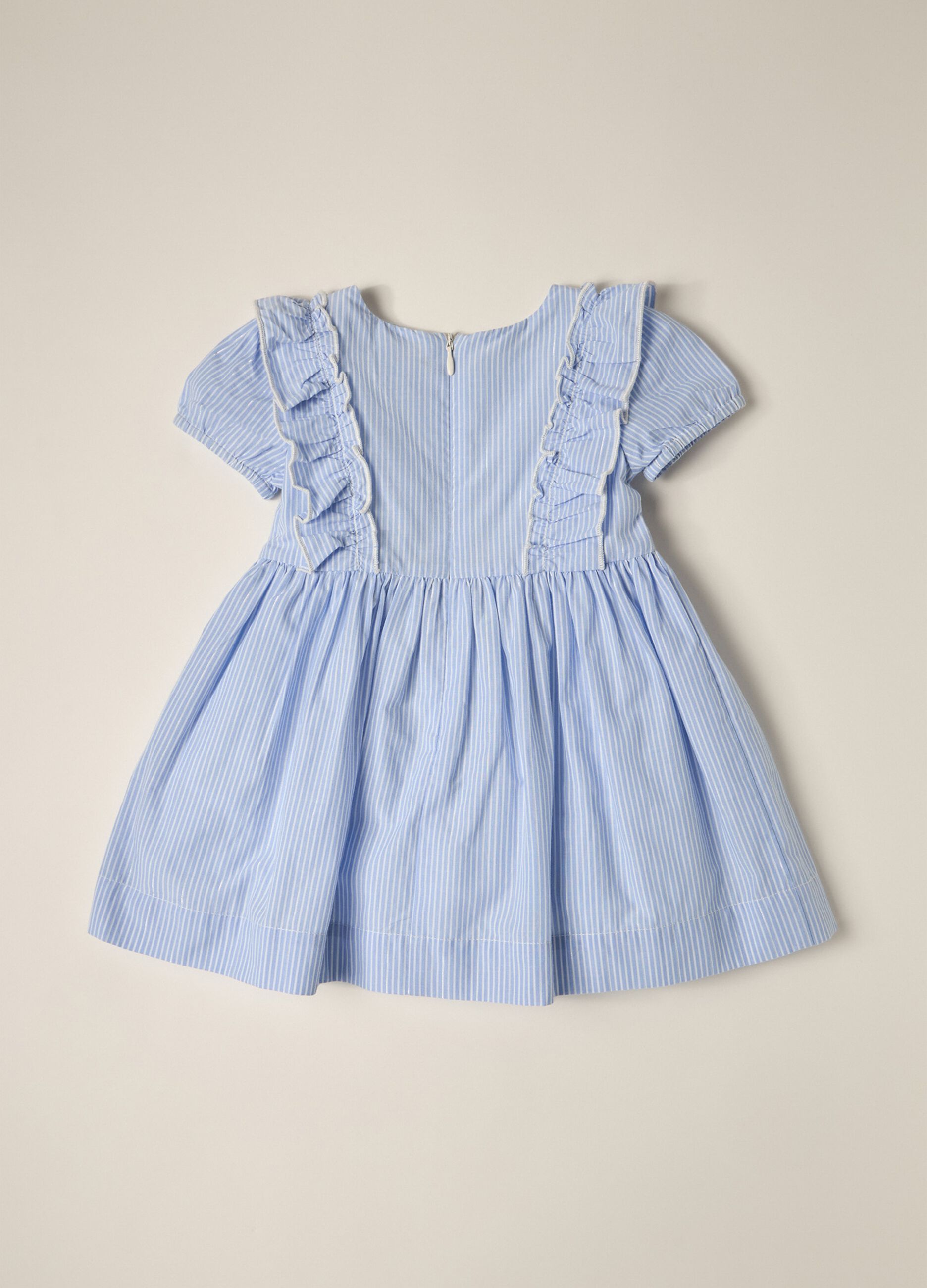 Striped Cotton IANA Dress for Baby Girls