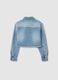 Girls' Regular Fit Denim Cropped Jacket_4