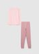 Long Pink Cotton Pyjamas_1