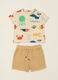 IANA linen-blend jogging set_0