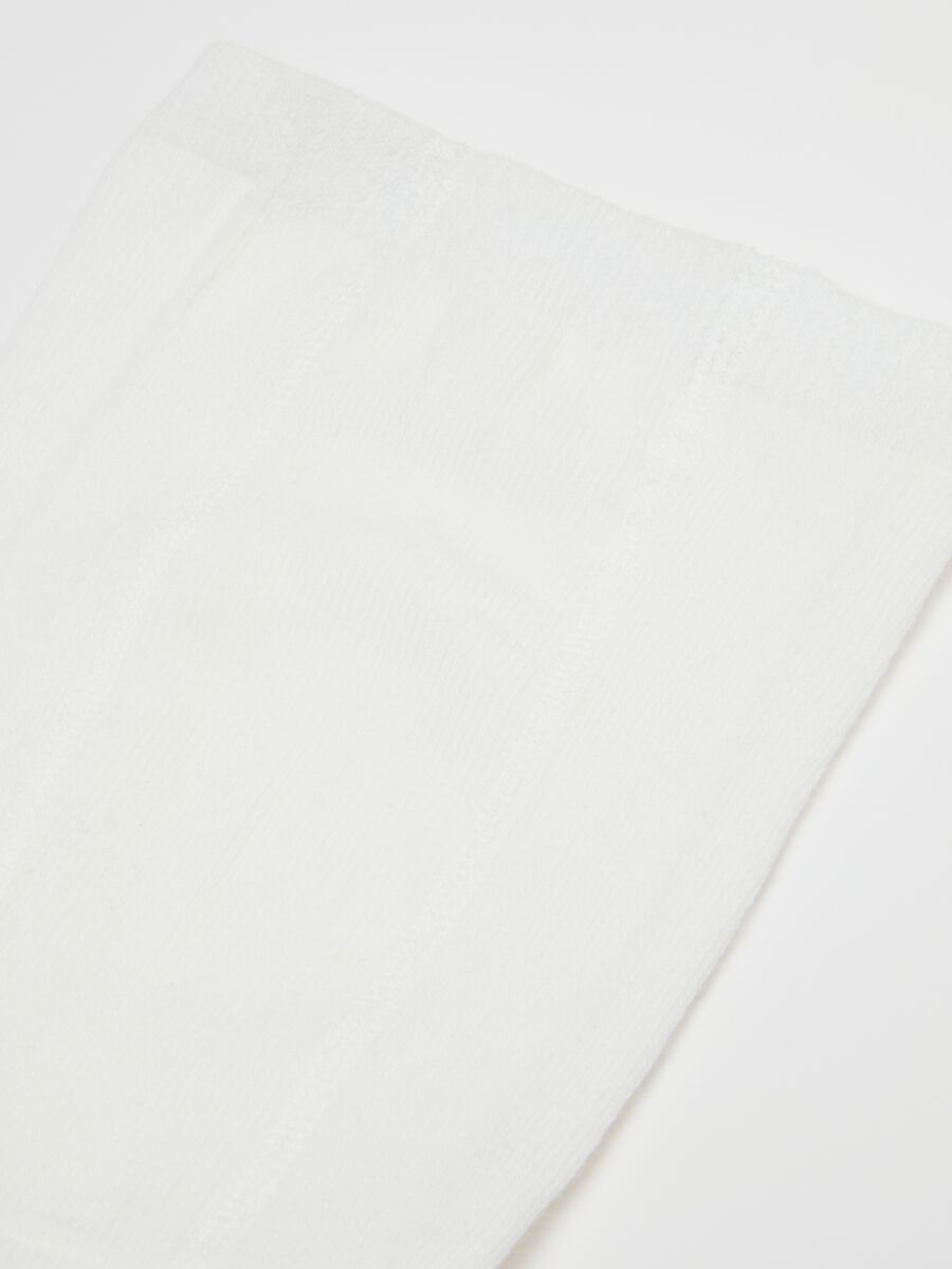 White cotton stretch tights_2