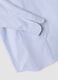 White and light-blue striped slim-fit pure cotton shirt_1