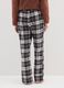 Multicolour regular fit cotton blend pyjama trousers_2