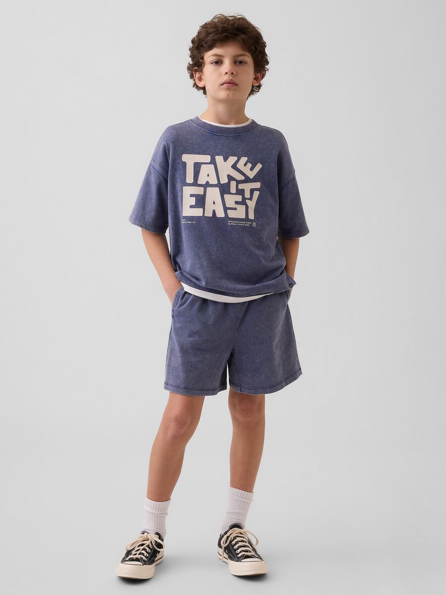 Shorts in puro cotone_0