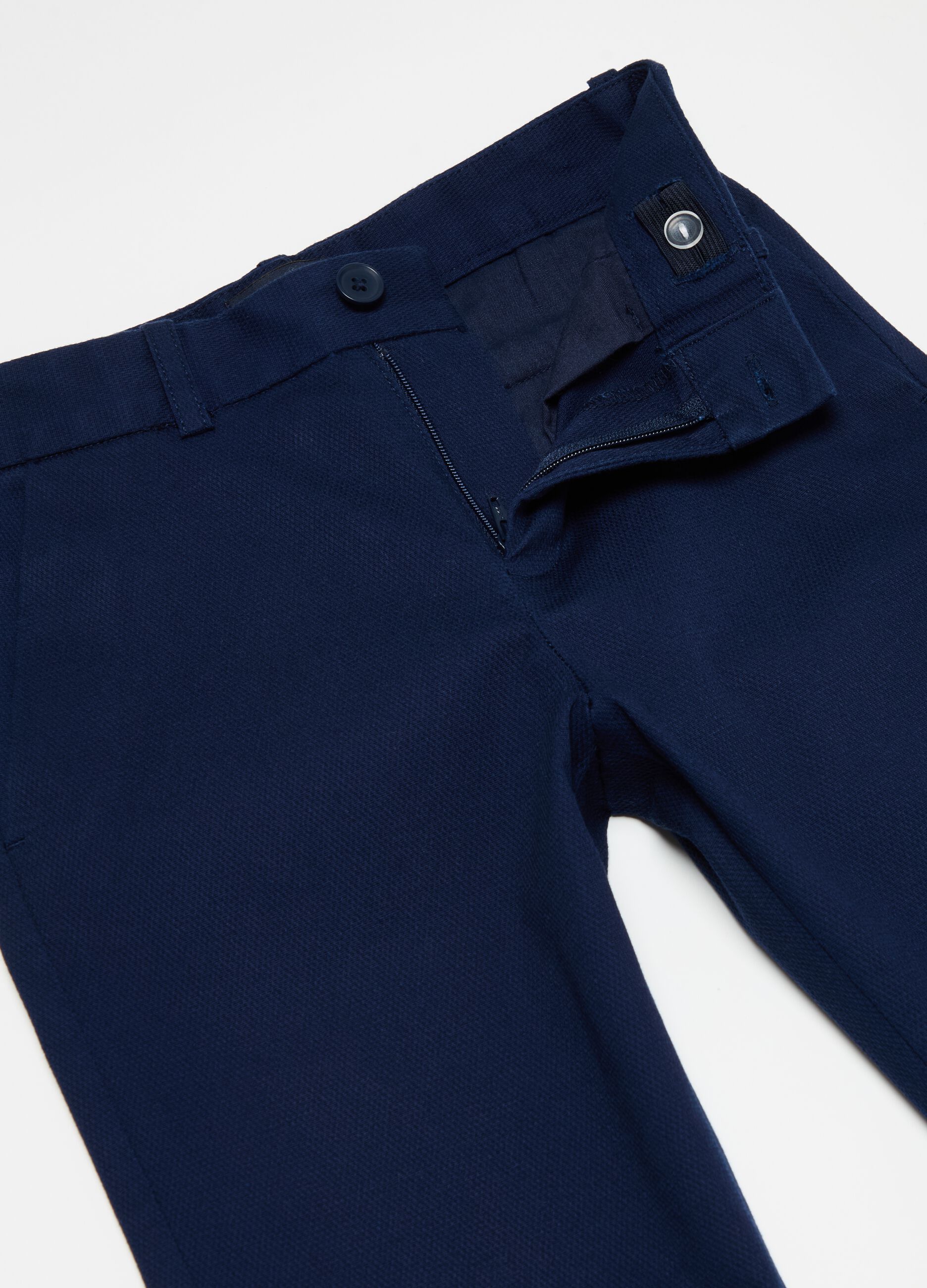 Pantaloni chino in cotone stretch