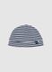 Multicolour striped pure cotton hat for babies_0
