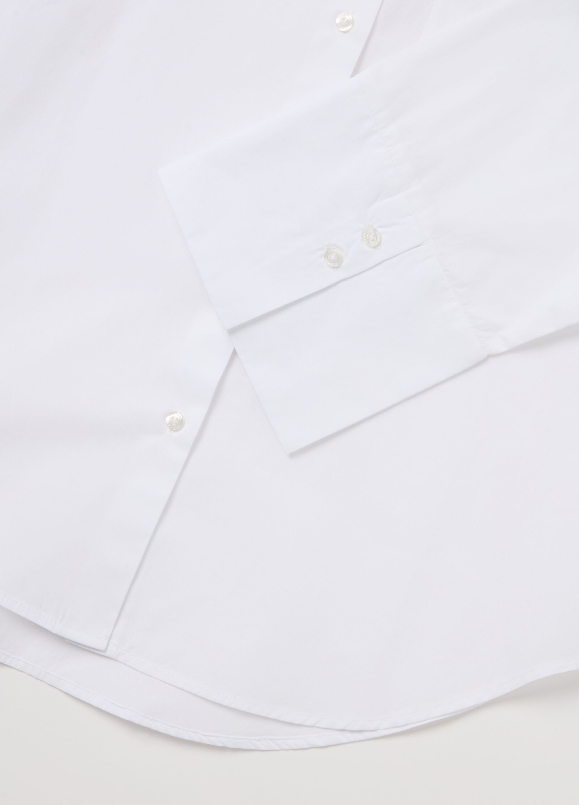 Cotton shirt with pocket