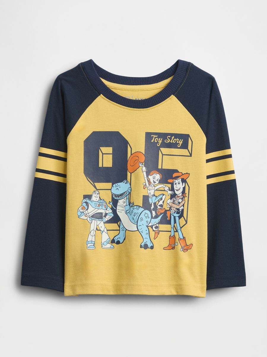 Maglietta a maniche lunghe gialla con grafica Toy Story_0