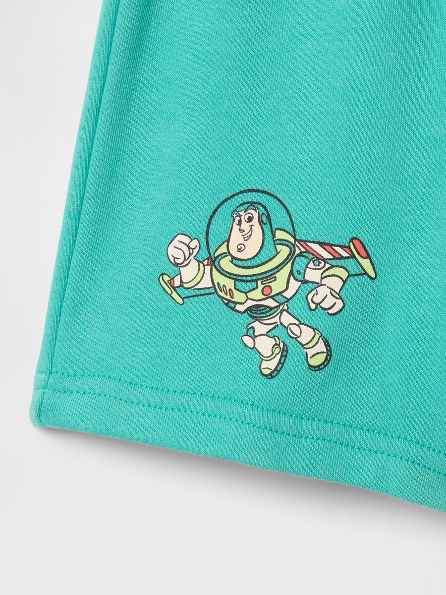 Green GAP Kids Shorts in Cotton and Polyester Blend_2