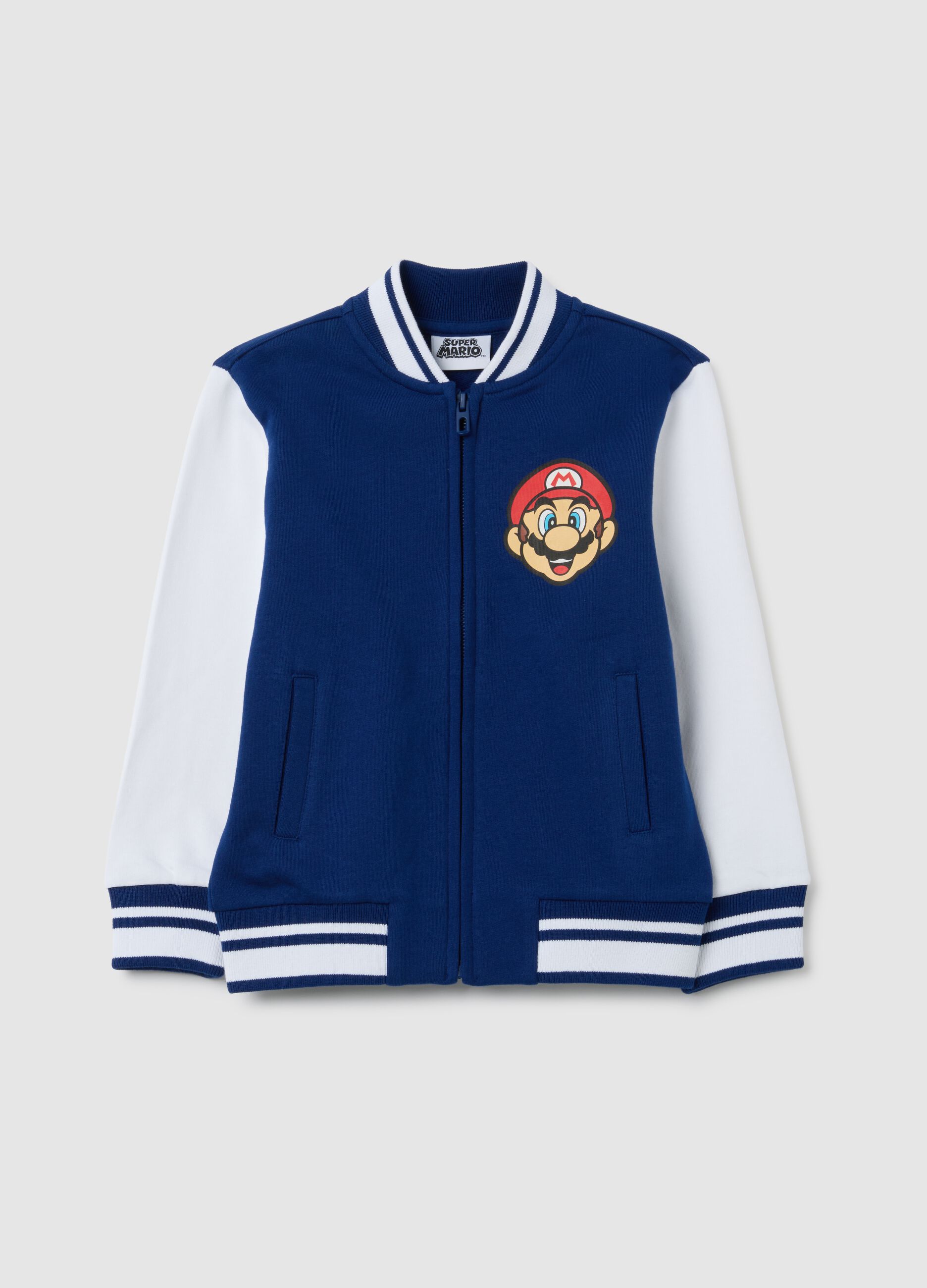 Super Mario Varsity Jacket for Kids
