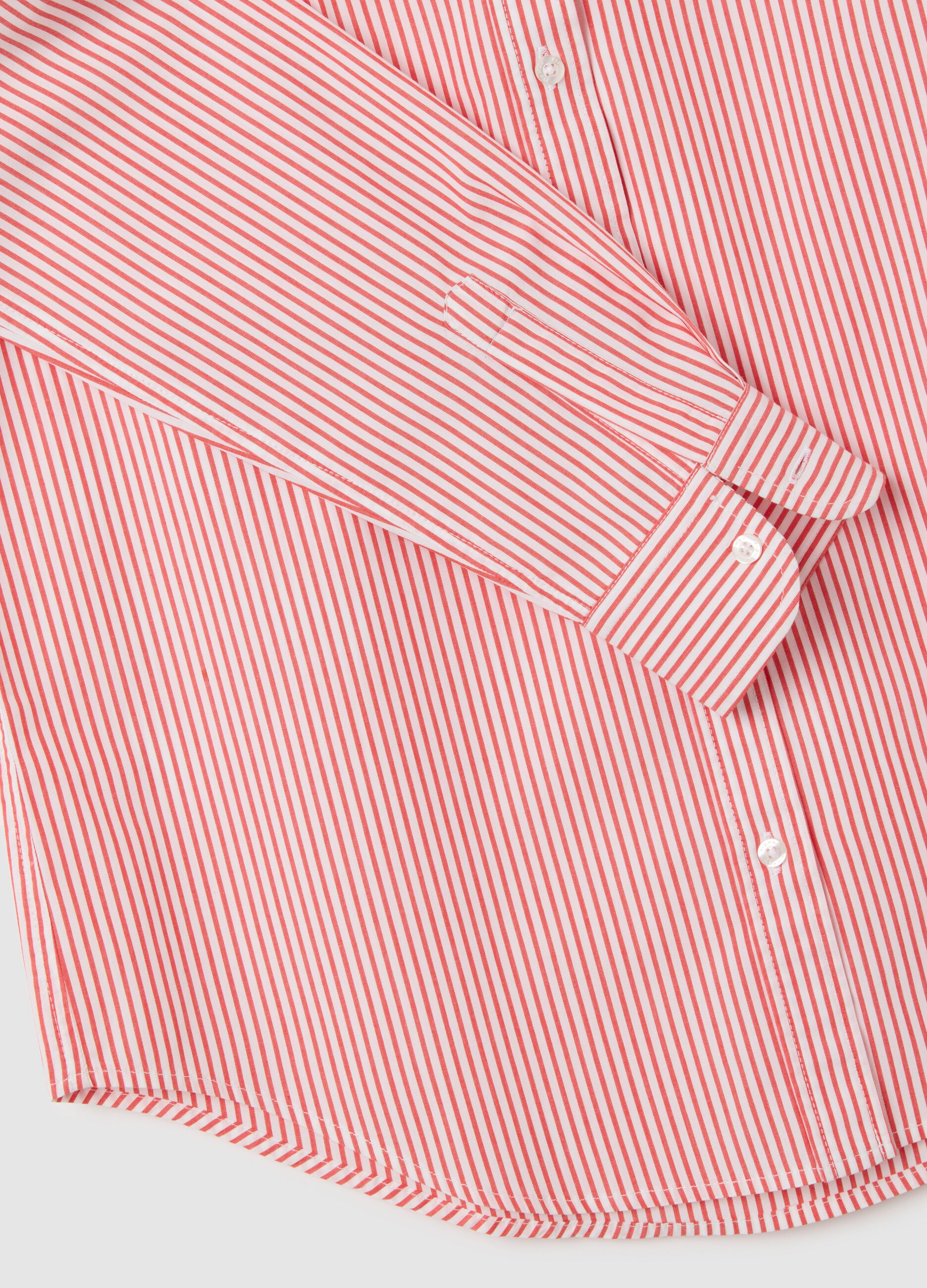 Multicolour pure cotton regular fit shirt