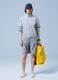 ALTAVIA SAILING grey windbreaker sports jacket with zip_0