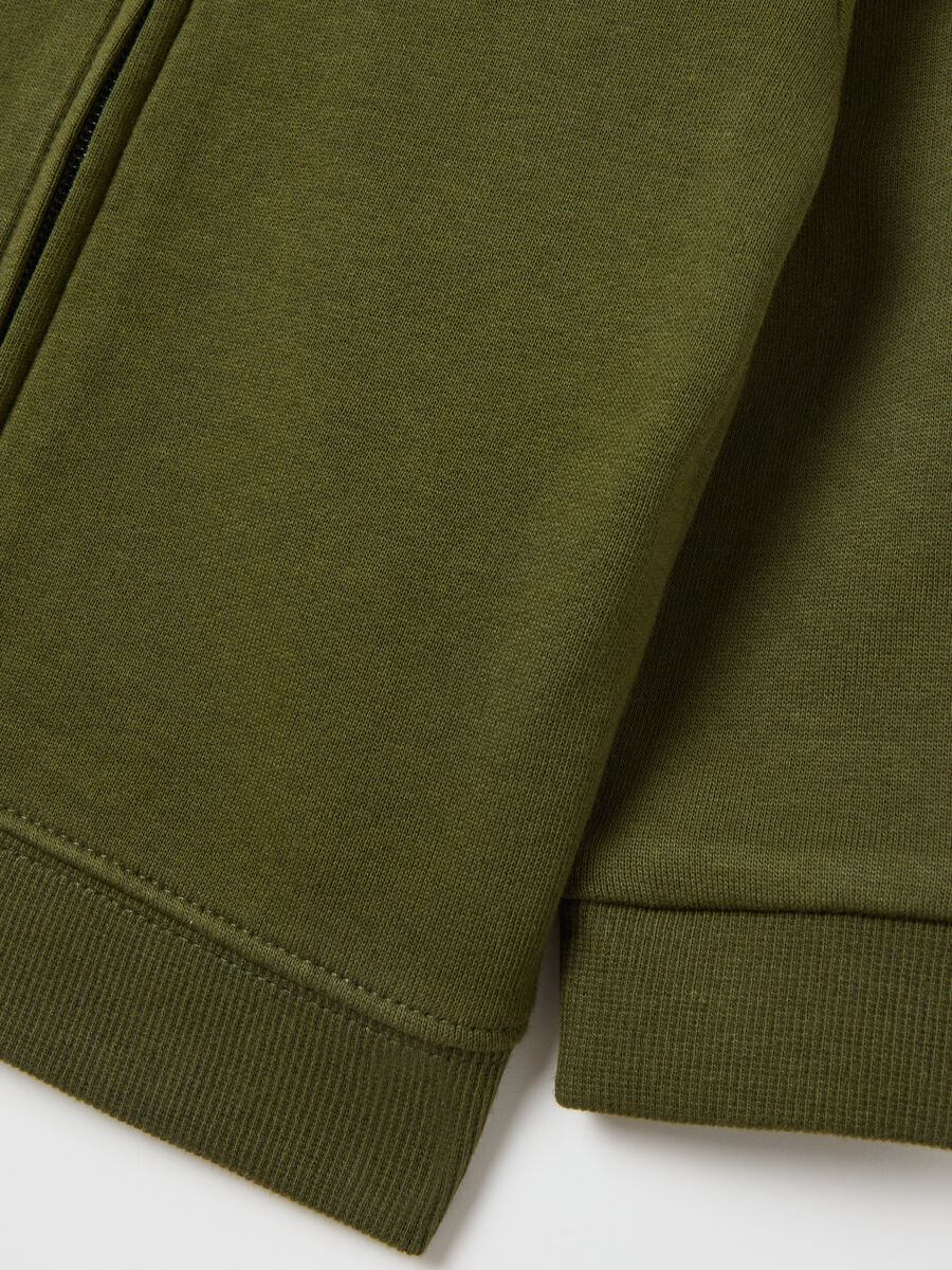 Full-zip plush hoodie_3