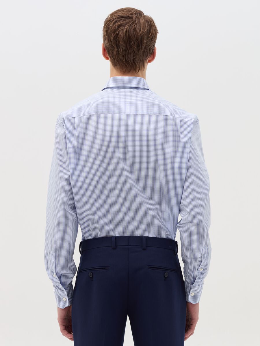 Regular-fit micro check shirt_3