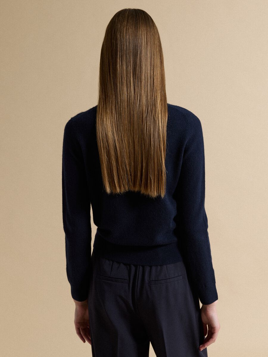 Blue pure cashmere crew-neck jumper_3