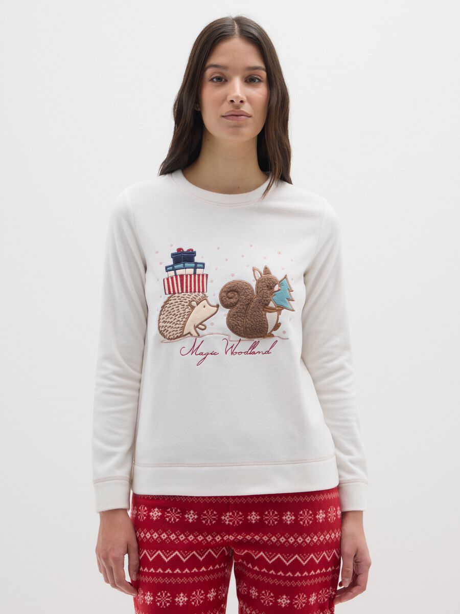 Multicolor Mixed Regular Fit Pyjamas_1