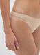 Beige Stretch Fabric Briefs_3