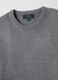 Grey Regular Fit Crew Neck Jumper_5