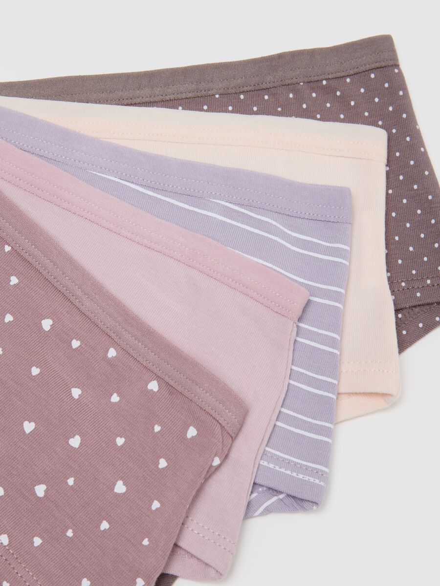 Multipack slip in cotone elasticizzato multicolor regular fit_5