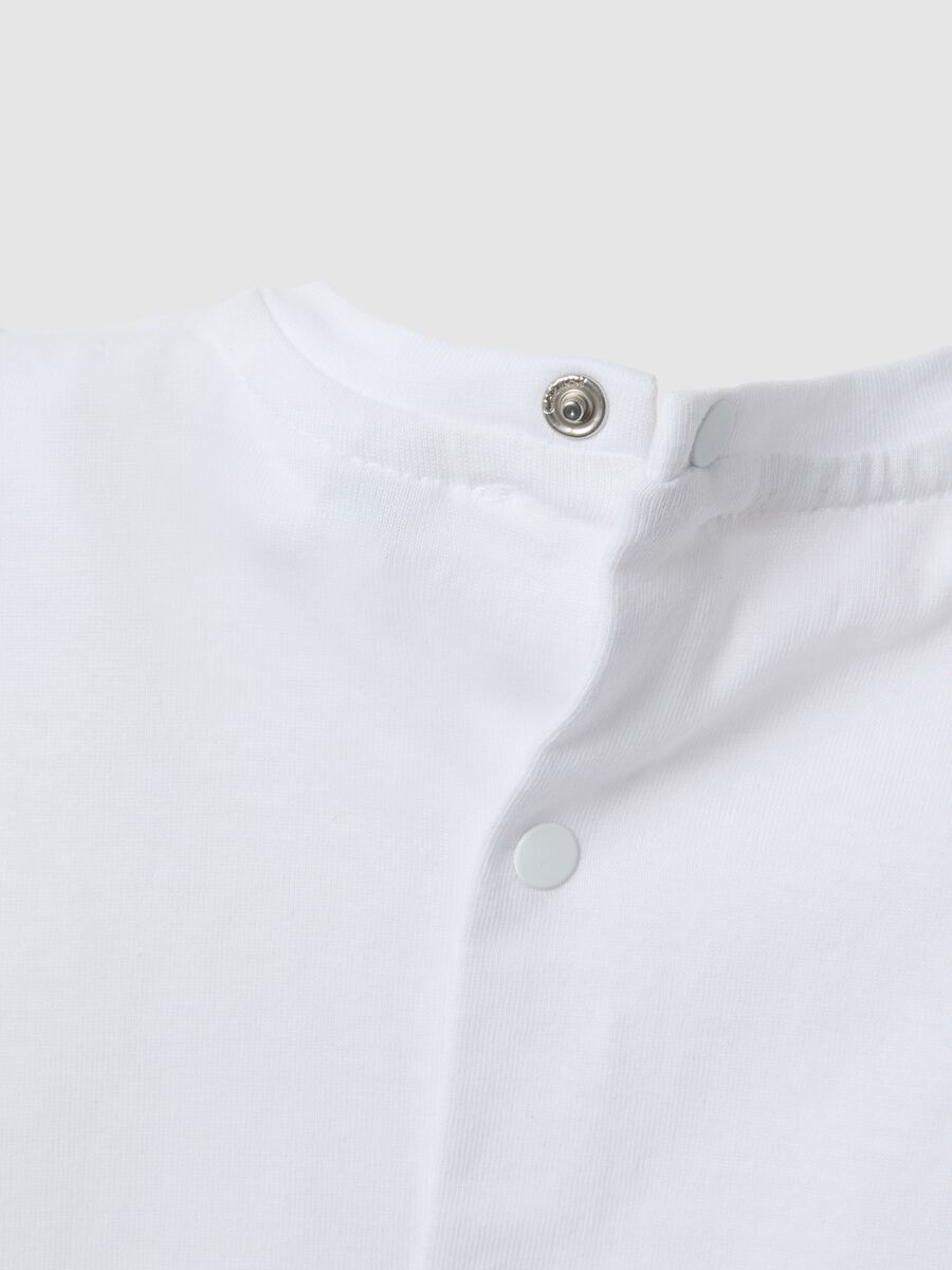 Set in puro cotone multicolor da neonato regular fit con stampe_3