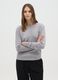 Grey Interwoven Regular Fit Jumper_1