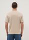 T-shirt The Iconic Tee beige in pure cotton relaxed fit_3