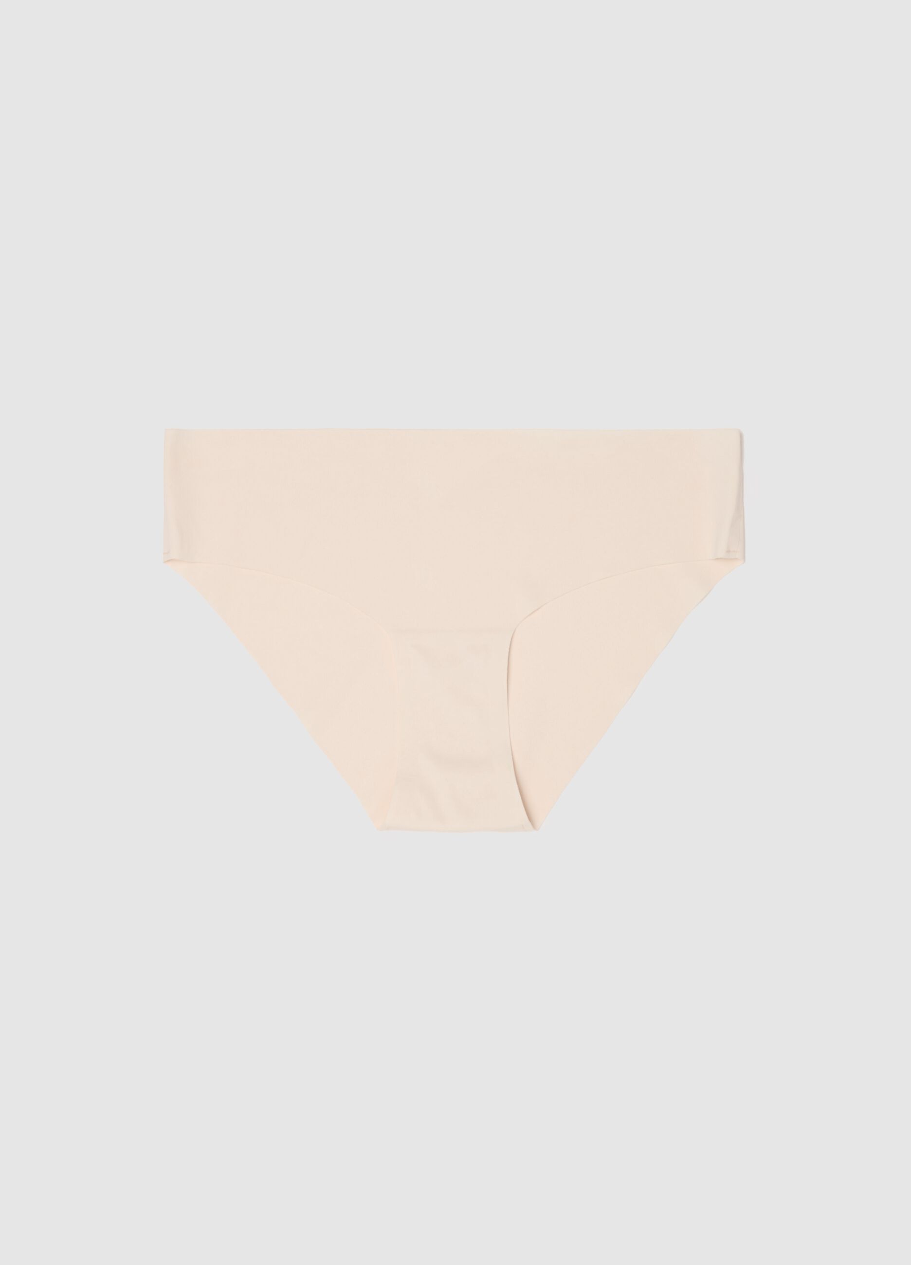 High-rise briefs in stretch microfibre