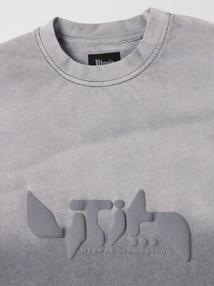 Sunfaded Graphic T-shirt Vintage Grey_7