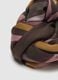 Multicolour Scarf with Floral Details_1