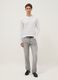 Grey Regular Fit Denim Pure Cotton Jeans_0