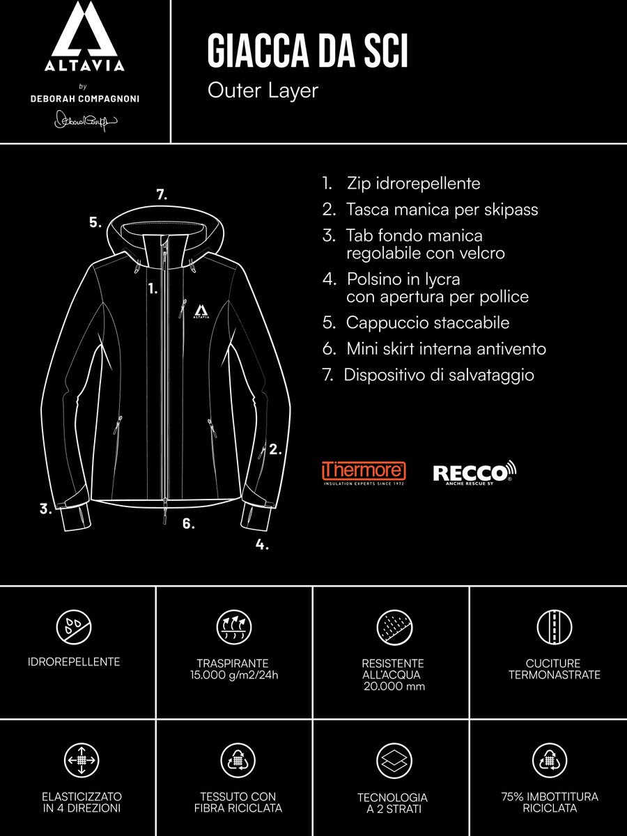 Giacca da sci ALTAVIA WITH DEBORAH COMPAGNONI_2