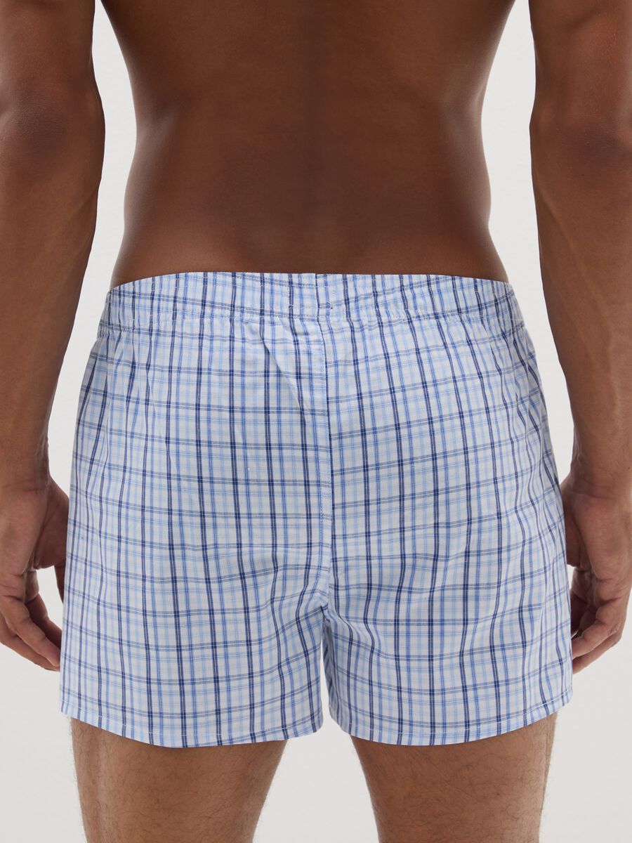 Bipack di boxer multicolor in puro cotone multicolor_3