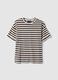 T-shirt in cotone a righe multicolor regular fit_4