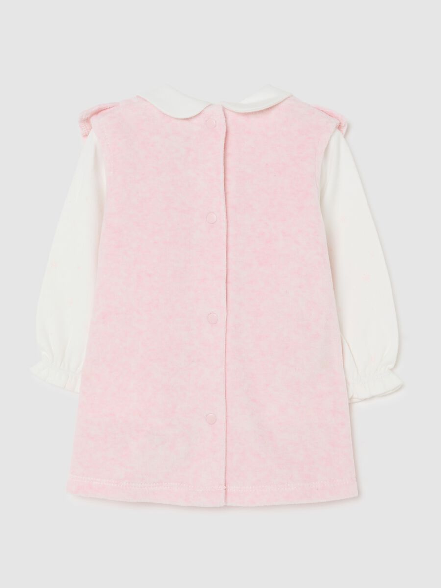 Completo da neonata in misto cotone multicolor_1