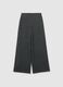 Grey Wide-Leg Stretch Trousers_4