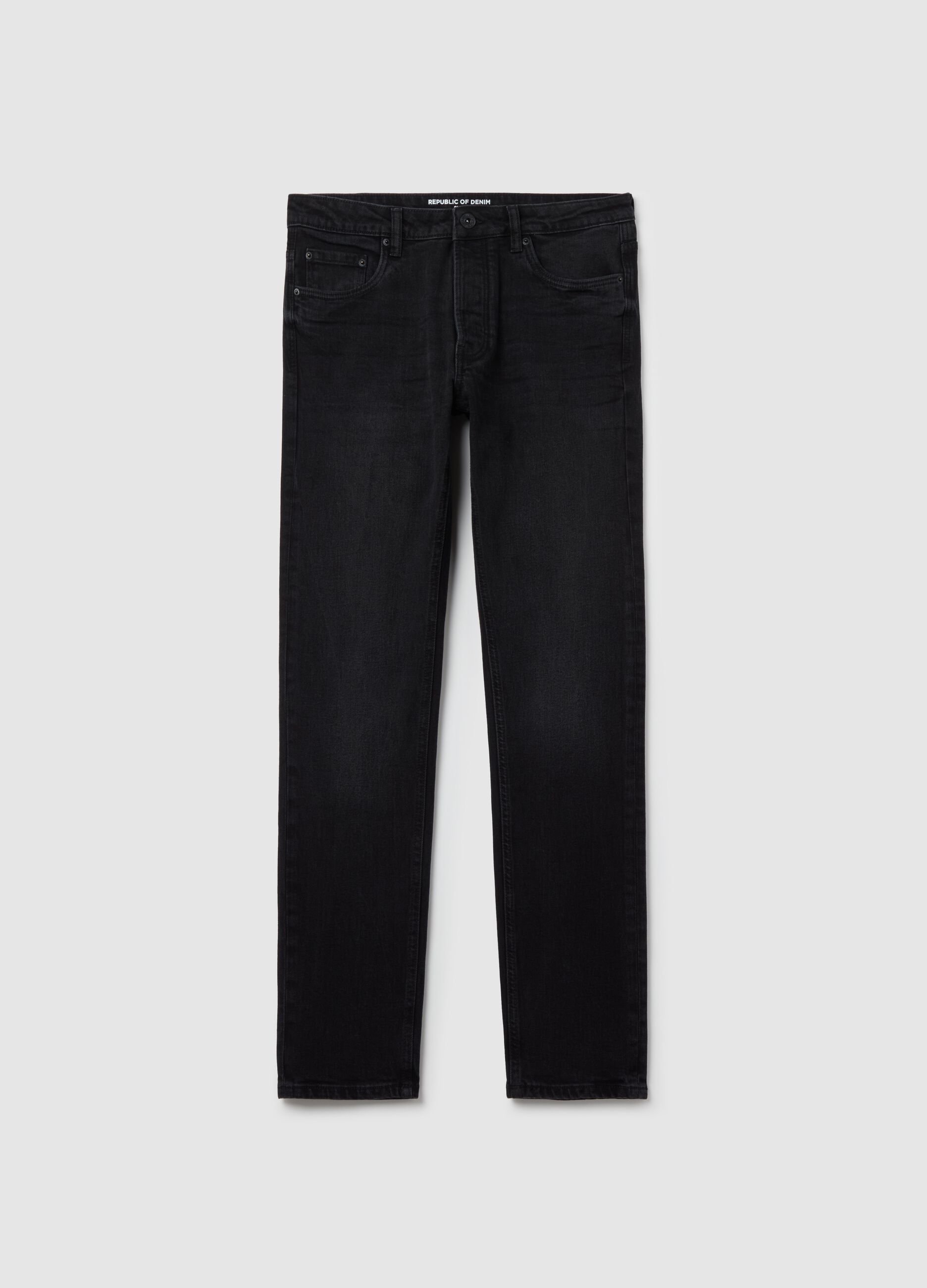 Slim-fit stretch jeans