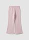 Pink trousers in pure organic cotton_1