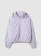 Purple hooded jacket for girls regular fit_3