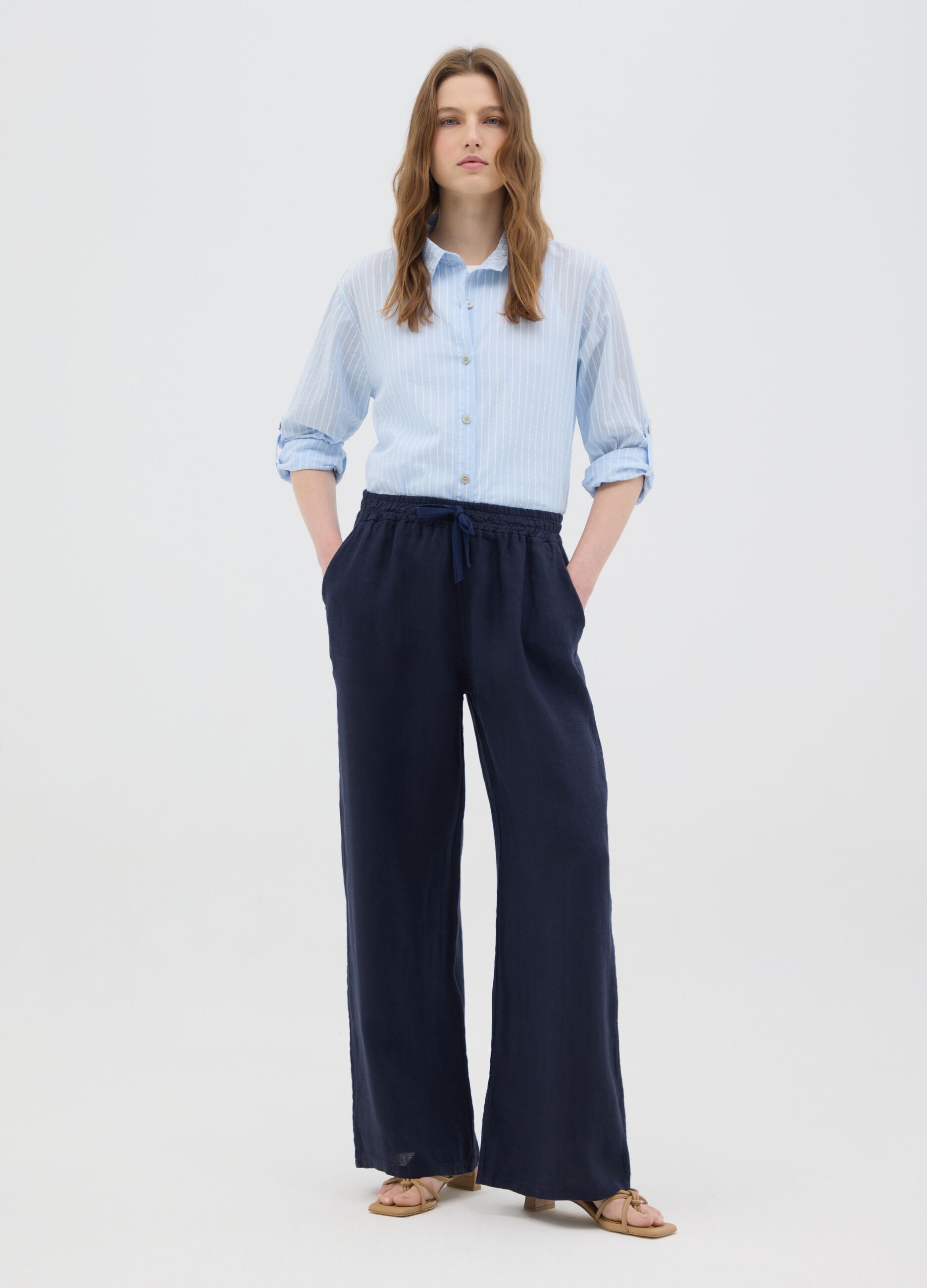 Women's Oversized Multicolour Pure Cotton Regular Fit Shirt