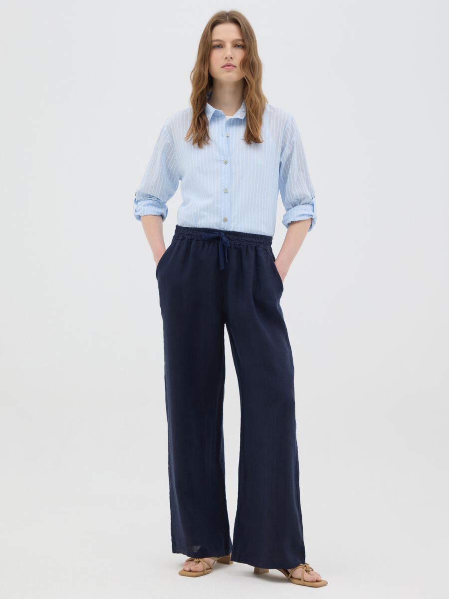 Women's Oversized Multicolour Pure Cotton Regular Fit Shirt_1