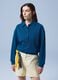 ALTAVIA SAILING blue long-sleeve polo shirt in pure cotton_1