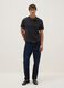Black pure cotton polo regular fit_1