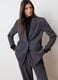 Grey blazer in viscose blend_2